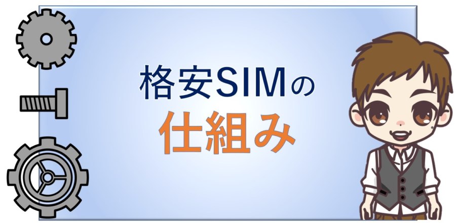 格安SIMの仕組み